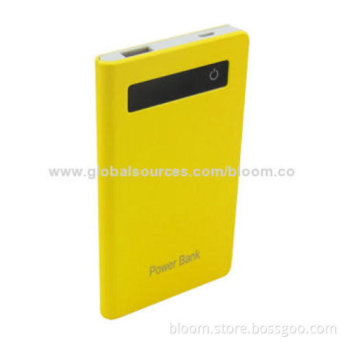 Slim Lithium-ion Polymer Power Bank for iPhone/iPad and Other Smartphones, 5,600mAh CapacityNew